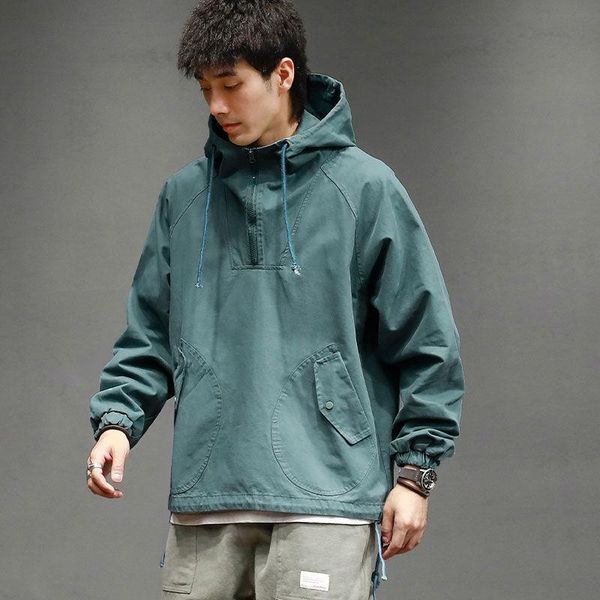 men's jackets fallpullover hooded casual fashion jacket letter street print style loose multi pocket pullover charging toolingcoat, Black;brown
men's jackets fallpullover hooded casual fashion jacket letter street print style loose multi pocket pullover charging toolingcoat, Black;brown