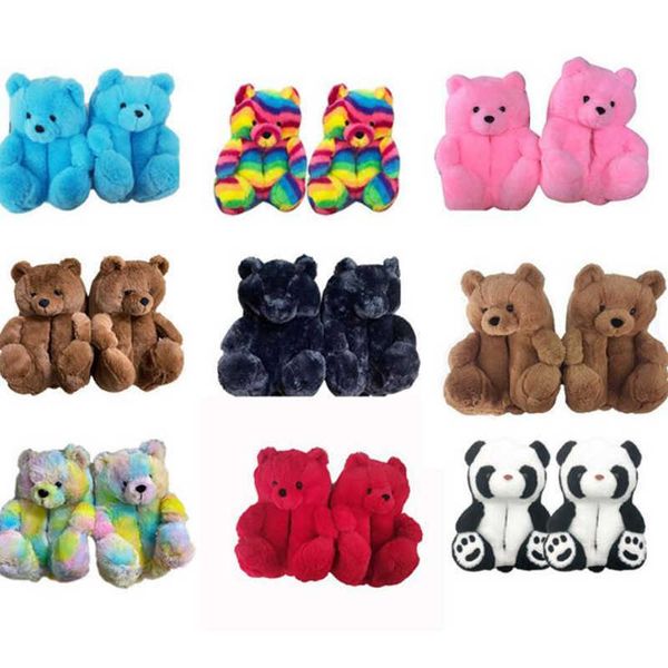 women plush slippers teddy bear slippers indoor soft anti-slip cute fluffy home slippers women warm flip flop shoes y0902, Black
women plush slippers teddy bear slippers indoor soft anti-slip cute fluffy home slippers women warm flip flop shoes y0902, Black