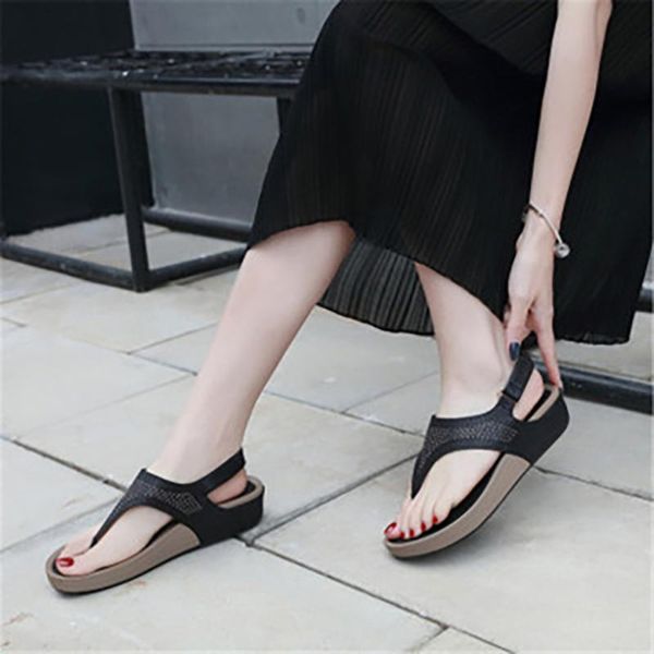 sandals female flip ladies flop shoes women cyrstal women's casual wedges woman hook loop fashion solid footwear plus size 42, Black
sandals female flip ladies flop shoes women cyrstal women's casual wedges woman hook loop fashion solid footwear plus size 42, Black