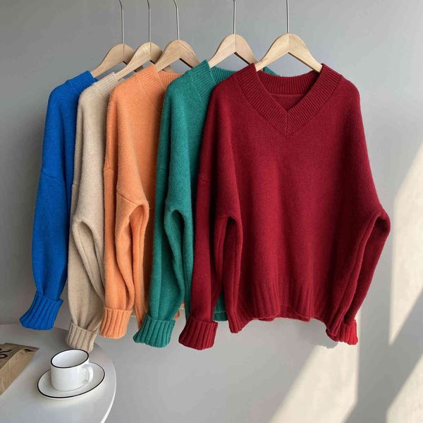 mooirue elegant women v-neck basic sweater spring pullover long sleeve hslw, White;black
mooirue elegant women v-neck basic sweater spring pullover long sleeve hslw, White;black