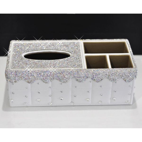 car organizer luxury crystal rhinestone beauty decor tissue box with storage function cover for home multifunction
car organizer luxury crystal rhinestone beauty decor tissue box with storage function cover for home multifunction