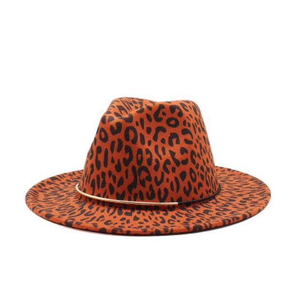women hats leopard print belt buckle winter womens men fedora felt wide brim casual vintage orange jazz caps trilby hat, Blue;gray
women hats leopard print belt buckle winter womens men fedora felt wide brim casual vintage orange jazz caps trilby hat, Blue;gray