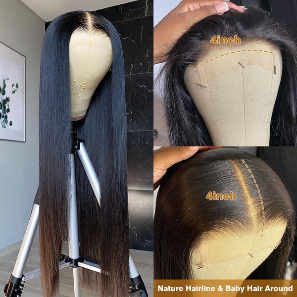 long straight lace front wig synthetic wigs for black women soft natural black with baby hair part lace wig heat resistant
long straight lace front wig synthetic wigs for black women soft natural black with baby hair part lace wig heat resistant