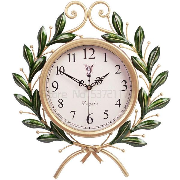 wall clocks american watch pastoral clock silent fashion quartz metal second sweeping movement
wall clocks american watch pastoral clock silent fashion quartz metal second sweeping movement