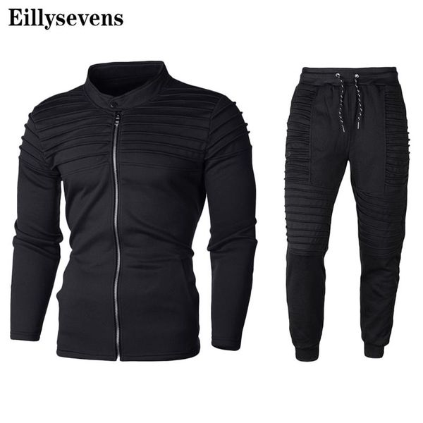gym clothing 2 pieces sets men's autumn solid colors zipper sweatshirt jacket pants casual fitness exercise sports tracksuit#g4, White;black
gym clothing 2 pieces sets men's autumn solid colors zipper sweatshirt jacket pants casual fitness exercise sports tracksuit#g4, White;black