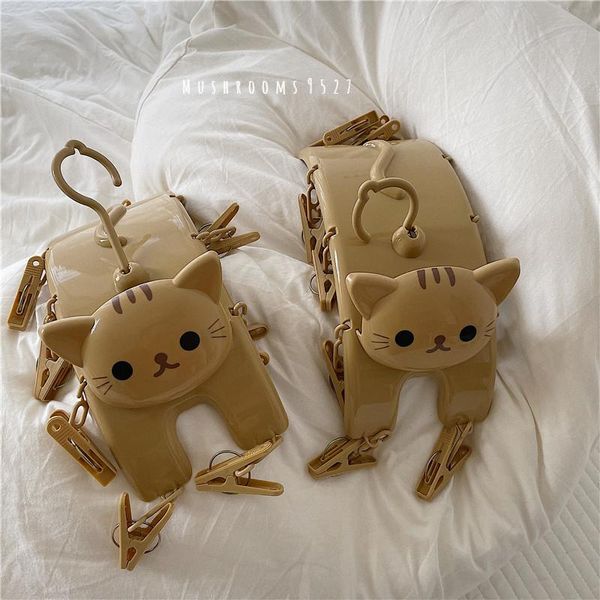 hangers & racks girls exclusive super cute cat drying rack multifunctional 10clips socks dry underwear hanger organization
hangers & racks girls exclusive super cute cat drying rack multifunctional 10clips socks dry underwear hanger organization