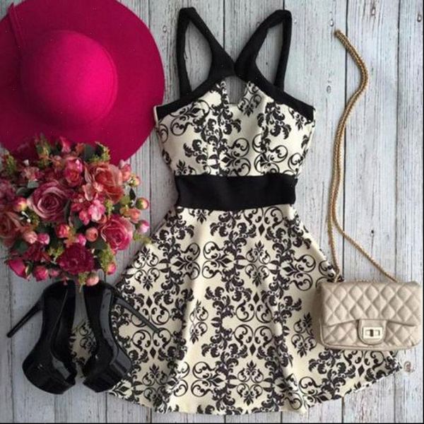 fashion casual summer sleeveless womens dresses mini evening party high waist floral print, Black;gray
fashion casual summer sleeveless womens dresses mini evening party high waist floral print, Black;gray