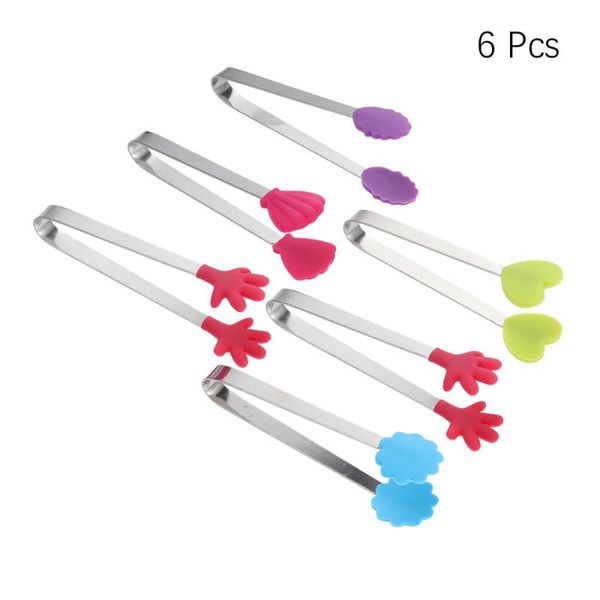 bag clips 6pcs stainless steel mini food serving tong silicone head ice tongs cube sugar for party cafe bar home (random color and sh
bag clips 6pcs stainless steel mini food serving tong silicone head ice tongs cube sugar for party cafe bar home (random color and sh