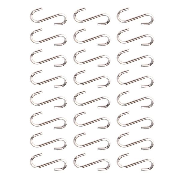 fishing hooks 200pcs diy mini s-shaped stainless steel hangers jewelry accessory
fishing hooks 200pcs diy mini s-shaped stainless steel hangers jewelry accessory