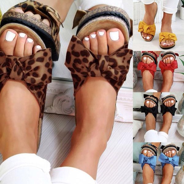 women fashion bow tie flat thick bottom heel sandals slipper beach shoes femme casual flip-flops female slippers, Black
women fashion bow tie flat thick bottom heel sandals slipper beach shoes femme casual flip-flops female slippers, Black