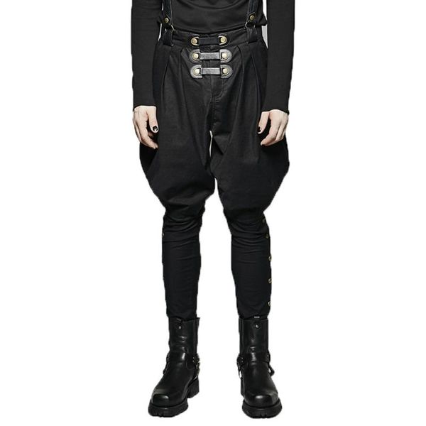 men's pants punk loose casual heavy harem with elastic waist steampunk retre high qaulity trousers men black cotton
men's pants punk loose casual heavy harem with elastic waist steampunk retre high qaulity trousers men black cotton