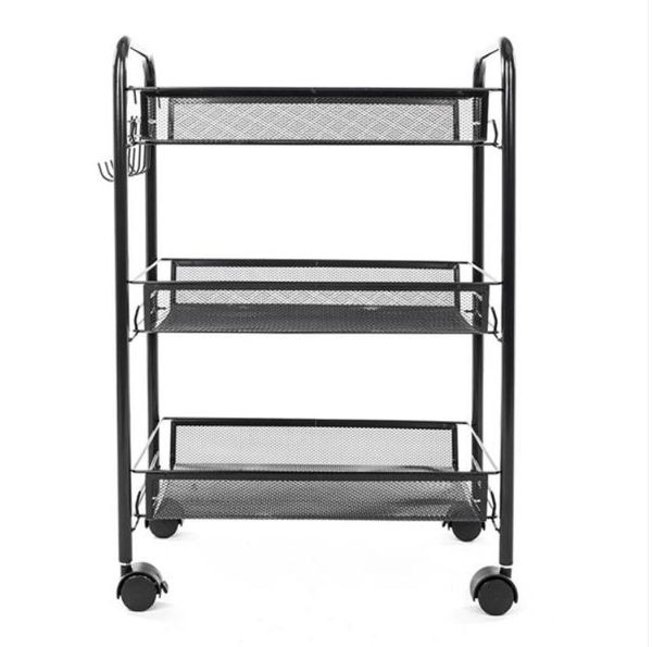 2022 boxes & bins exquisite honeycomb net three tiers storage cart with hook black
2022 boxes & bins exquisite honeycomb net three tiers storage cart with hook black