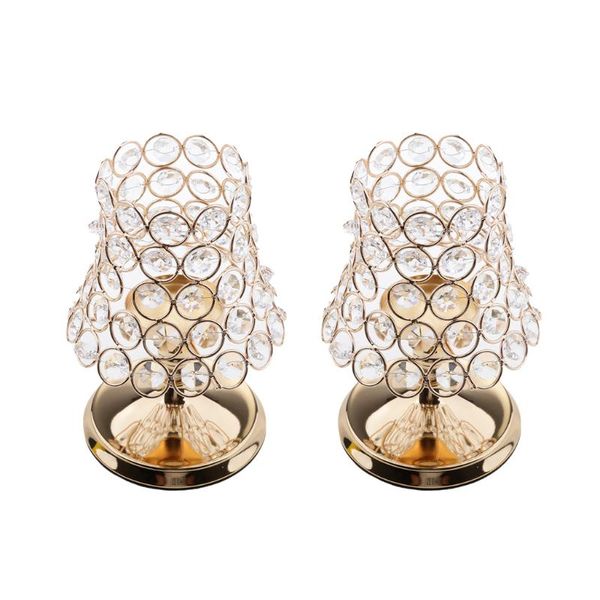 pieces shining gold crystal beads votive tea light candle holder candlestick for wedding banquet tabledecor holders
pieces shining gold crystal beads votive tea light candle holder candlestick for wedding banquet tabledecor holders
