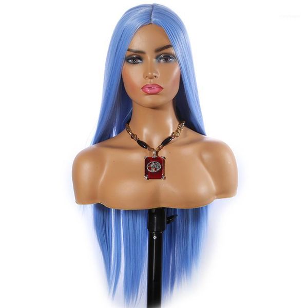 blue color synthetic hair wigs long straight middle part halloween cosplay daily heat resistant fiber for black women1
blue color synthetic hair wigs long straight middle part halloween cosplay daily heat resistant fiber for black women1