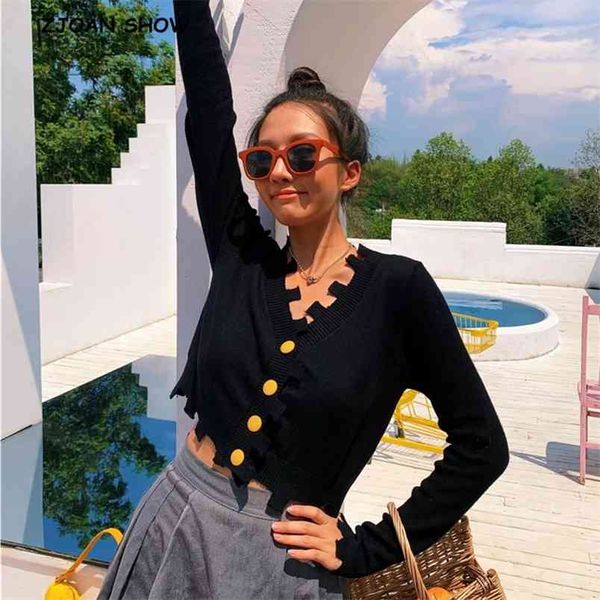 autumn vintage tassel fringed single breasted button cardigan sweater woman v-neck long sleeve jumper knitwear 210429, White;black
autumn vintage tassel fringed single breasted button cardigan sweater woman v-neck long sleeve jumper knitwear 210429, White;black