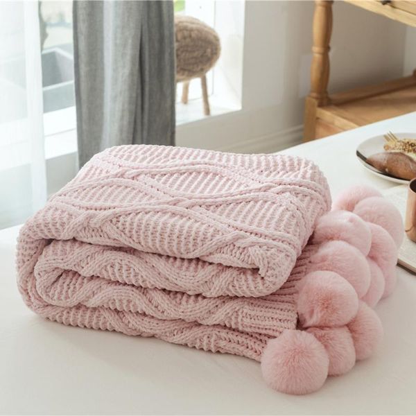 blankets knitted decorative throw blanket with ball office nap travel sofa for children cobertor comforter winter bedspread
blankets knitted decorative throw blanket with ball office nap travel sofa for children cobertor comforter winter bedspread