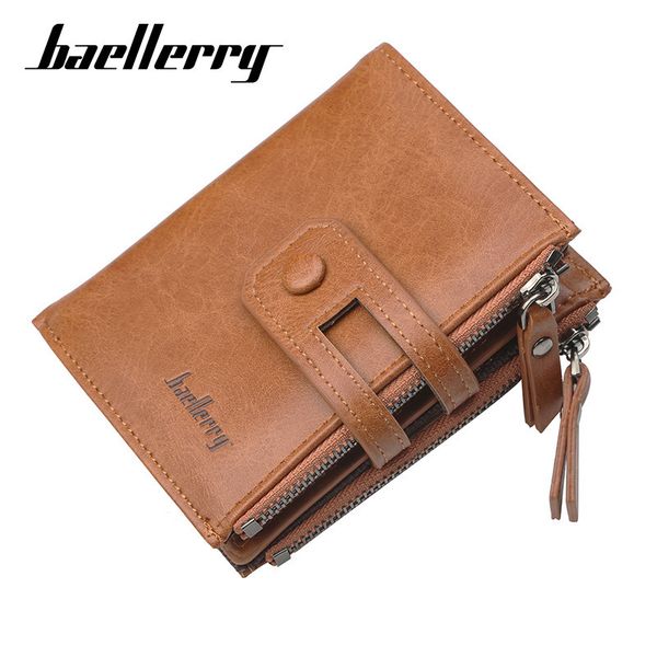 baellerry men's korean version buckle youth vertical double zipper fashion business zero wallet men, Red;black
baellerry men's korean version buckle youth vertical double zipper fashion business zero wallet men, Red;black