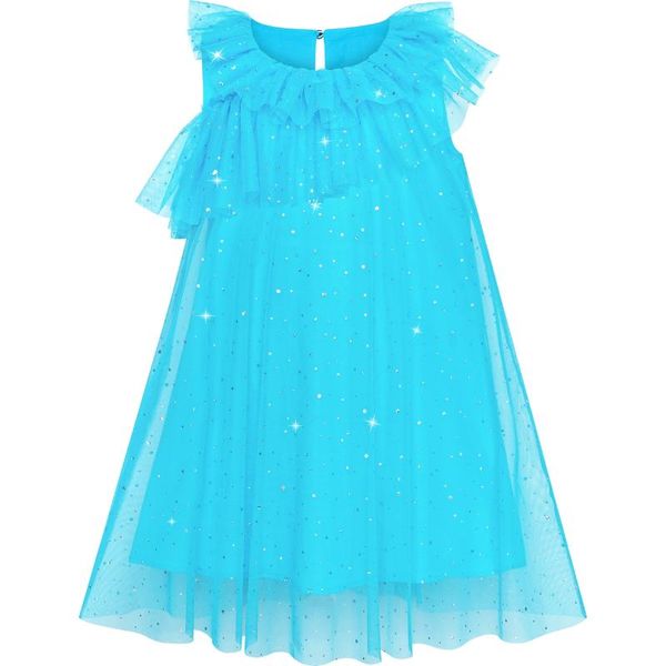 girl's dresses flower girl dress blue sparkling tulle ruffle wedding bridesmaid 2021 summer princess party clothes pageant, Red;yellow
girl's dresses flower girl dress blue sparkling tulle ruffle wedding bridesmaid 2021 summer princess party clothes pageant, Red;yellow
