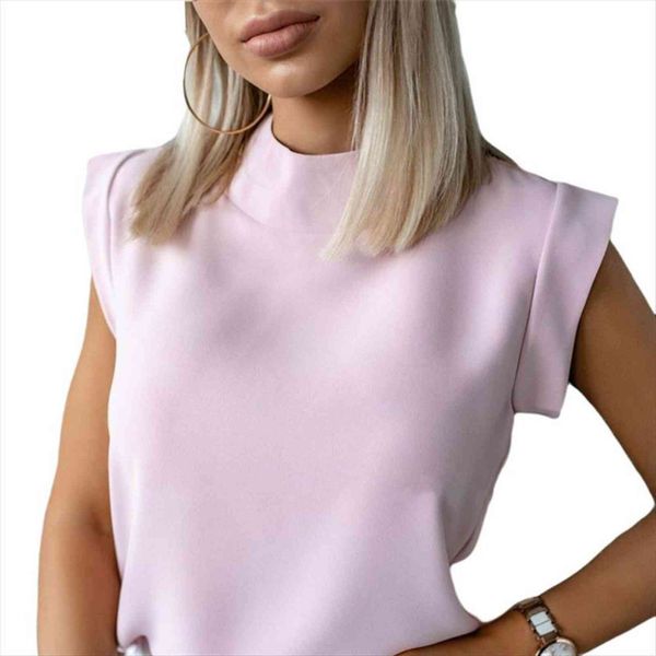 elegant sleeveless summer casual womens shirt o neck pullover blusa office lady fashion streetwear blouses, White
elegant sleeveless summer casual womens shirt o neck pullover blusa office lady fashion streetwear blouses, White
