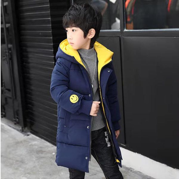 2021 boys winter coat padded parkas outerwear for 4-12yrs fashion hooded thick warm children overcoat, Blue;gray
2021 boys winter coat padded parkas outerwear for 4-12yrs fashion hooded thick warm children overcoat, Blue;gray
