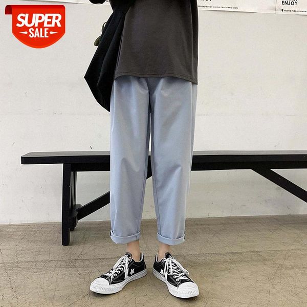 hong kong style solid color casual trousers men's trend korean student straight-leg #zm5v, Black
hong kong style solid color casual trousers men's trend korean student straight-leg #zm5v, Black