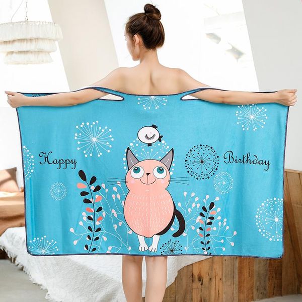 towel cotton large bath fashion soft cute cartoon print adults water absorption serviette home textile di50yj
towel cotton large bath fashion soft cute cartoon print adults water absorption serviette home textile di50yj
