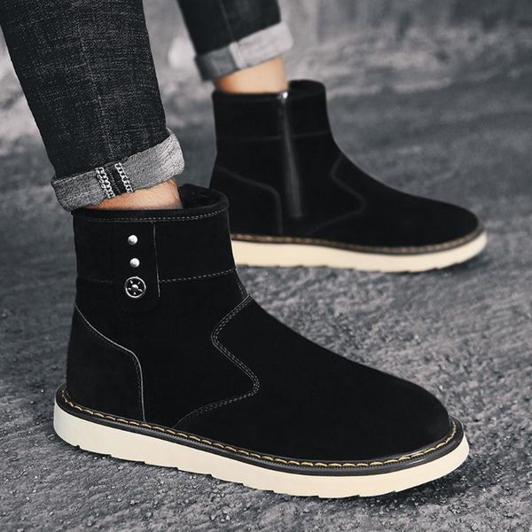 boots men's sneakers 2021 autumn winter trend korean leather locomotive shoes large size 47 suede vintage male, Black
boots men's sneakers 2021 autumn winter trend korean leather locomotive shoes large size 47 suede vintage male, Black
