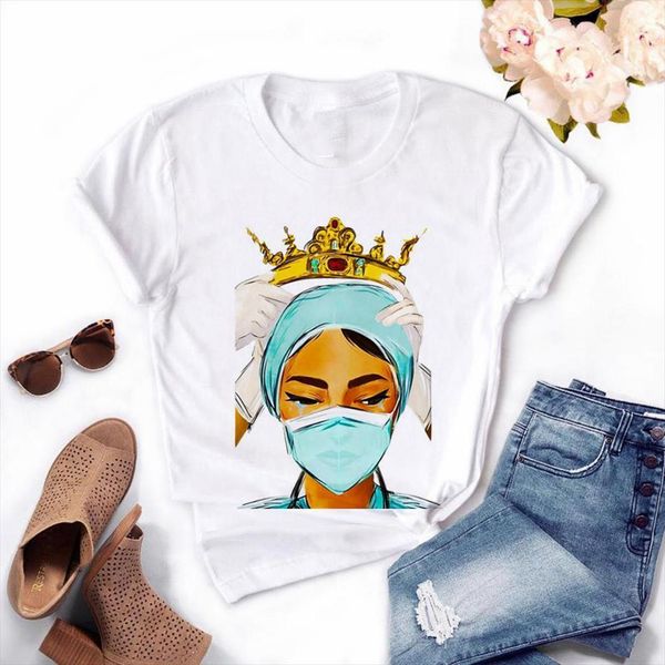 female nurse queen girl mens t shirts summer and womens casual graphic ulzzang harajuku true hero, White;black
female nurse queen girl mens t shirts summer and womens casual graphic ulzzang harajuku true hero, White;black