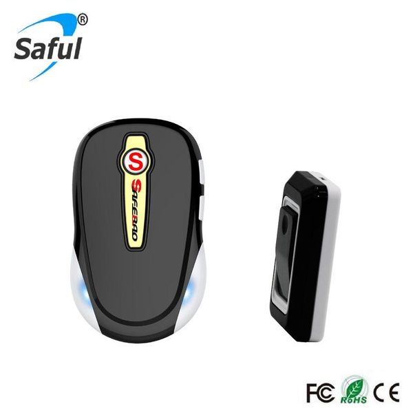 doorbells saful rainproof wireless doorbell eu plug black remote control simle design 1 outdoor transmitter +1 indoor receiver
doorbells saful rainproof wireless doorbell eu plug black remote control simle design 1 outdoor transmitter +1 indoor receiver