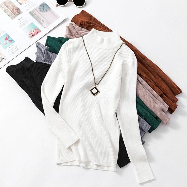 women's sweaters turtleneck sweater women fashion jersey winter 2021 autumn pullover jumper truien dames, White;black
women's sweaters turtleneck sweater women fashion jersey winter 2021 autumn pullover jumper truien dames, White;black