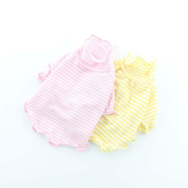 dog apparel spring and summer cotton brand clothes small puppy striped styles yellow pink colors tshirt for pets
dog apparel spring and summer cotton brand clothes small puppy striped styles yellow pink colors tshirt for pets
