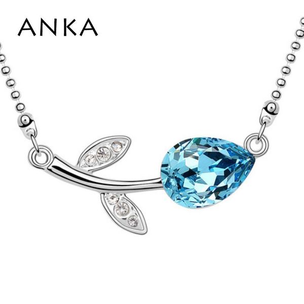 pendant necklaces anka real rushed colares femininos collar collares lily flower crystal necklace crystals from austria #91831, Silver
pendant necklaces anka real rushed colares femininos collar collares lily flower crystal necklace crystals from austria #91831, Silver