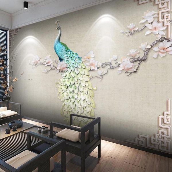 wallpapers chinese style wallpaper 3d stereo relief peacock animal flowers po wall murals living room tv sofa study decor stickers
wallpapers chinese style wallpaper 3d stereo relief peacock animal flowers po wall murals living room tv sofa study decor stickers