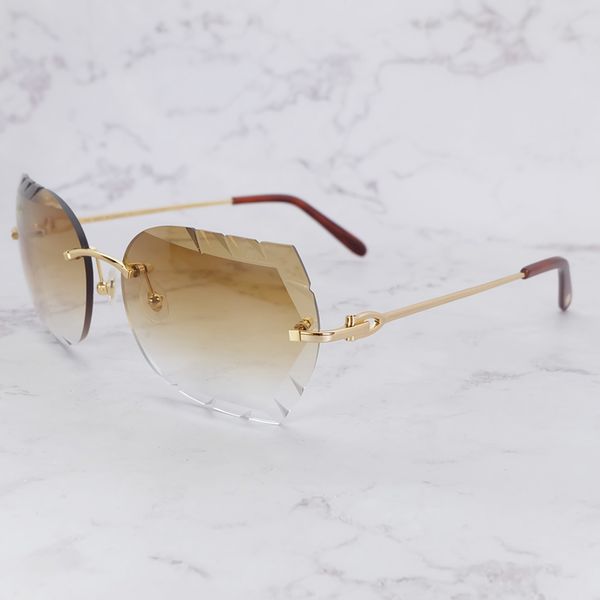 design sunglasses luxury diamond cut men vintage rimless sun shades for women protect eyewear gafas de sol, White;black
design sunglasses luxury diamond cut men vintage rimless sun shades for women protect eyewear gafas de sol, White;black
