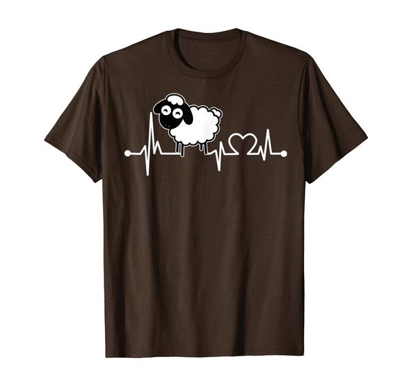 Sheep Heartbeat Funny Farmer/Farming/Farm For Kid/Women/Men T-Shirt, Mainly pictures
Sheep Heartbeat Funny Farmer/Farming/Farm For Kid/Women/Men T-Shirt, Mainly pictures