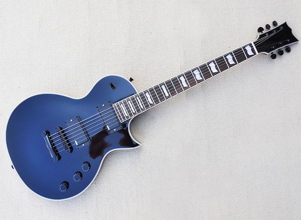 black electric guitar with emg pickups,rosewood fretboard with pearl inlay,offering customized services
black electric guitar with emg pickups,rosewood fretboard with pearl inlay,offering customized services