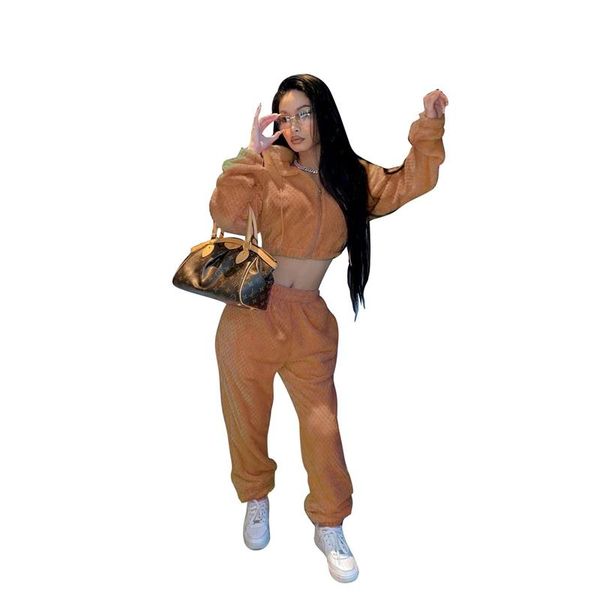 women's two piece pants fall clothes set fashion solid crop pants sets lounge vacation tracksuit women streetwear wholesale items, White
women's two piece pants fall clothes set fashion solid crop pants sets lounge vacation tracksuit women streetwear wholesale items, White