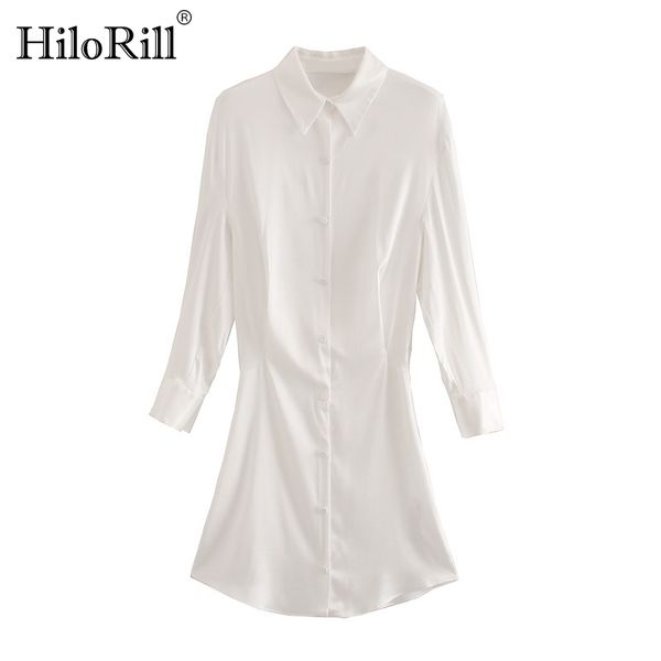 elegant office white shirt dress women long sleeve a line mini turn down collar casual es vestidos mujer 210508, Black;gray
elegant office white shirt dress women long sleeve a line mini turn down collar casual es vestidos mujer 210508, Black;gray