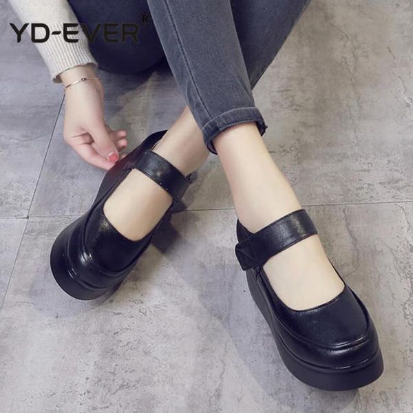 dress shoes spring autumn wedges platform high heel shoe genuine leather for women's hy1479, Black
dress shoes spring autumn wedges platform high heel shoe genuine leather for women's hy1479, Black