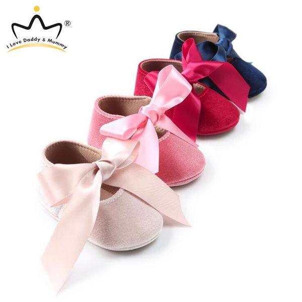 first walkers lovely baby shoes solid color ribbon bowknot infant girl soft sole non-slip toddler
first walkers lovely baby shoes solid color ribbon bowknot infant girl soft sole non-slip toddler