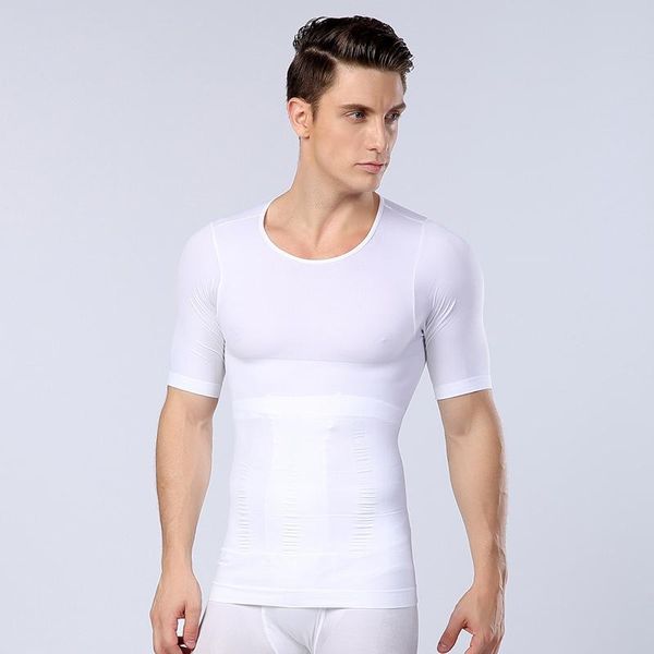 men's body shapers men slimming shaper belly control shapewear modeling underwear waist trainer corrective posture tshirt corset sweat, Black;brown
men's body shapers men slimming shaper belly control shapewear modeling underwear waist trainer corrective posture tshirt corset sweat, Black;brown