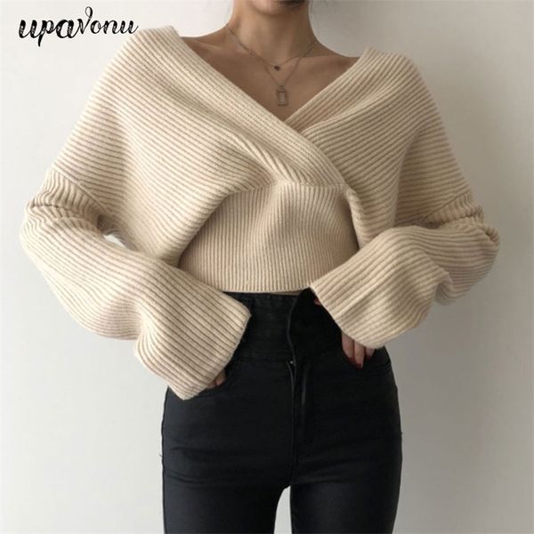 autumn dress women's turtleneck knit sweater v-neck long sleeve short 210524, White
autumn dress women's turtleneck knit sweater v-neck long sleeve short 210524, White