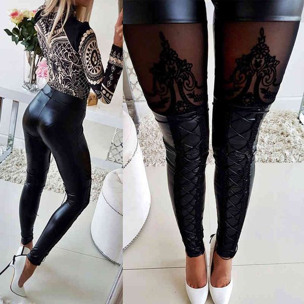 jean club bandage lace up leather skinny leggings dig women's elastic pants from punk boat, Blue
jean club bandage lace up leather skinny leggings dig women's elastic pants from punk boat, Blue