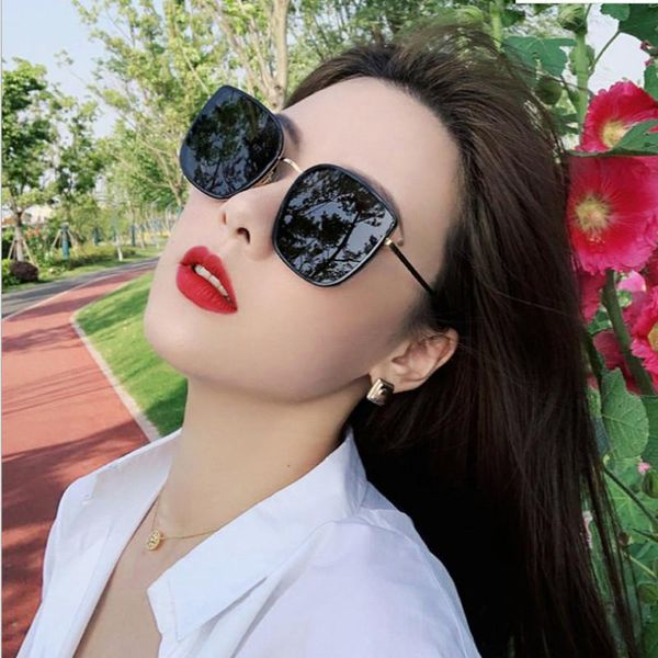 sunglasses big frame ladies brand designer casual retro uv400 luxury female black oculos, White;black
sunglasses big frame ladies brand designer casual retro uv400 luxury female black oculos, White;black
