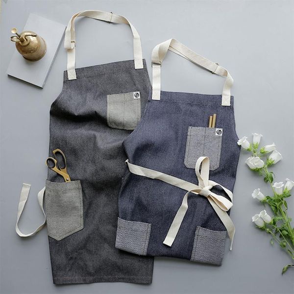 cotton denim apron adjustable blue with pocket for women men housekeeping bibs cooking chef uniform restaurant homewear aprons
cotton denim apron adjustable blue with pocket for women men housekeeping bibs cooking chef uniform restaurant homewear aprons