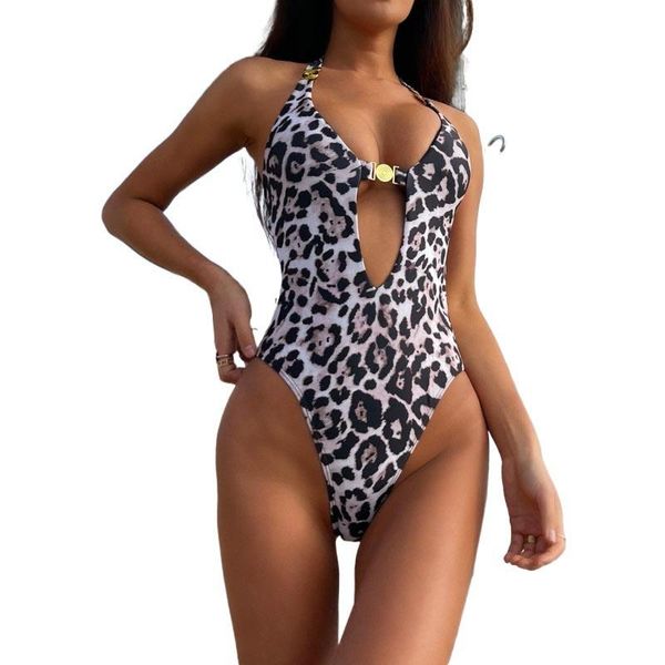 one-piece suits leopard print halter backless one piece swimsuit women bodycon hollow out fashion swimwear 2021 summer woman bathing su
one-piece suits leopard print halter backless one piece swimsuit women bodycon hollow out fashion swimwear 2021 summer woman bathing su