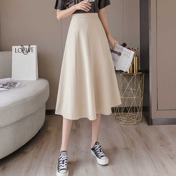 skirts solid summer long women high waist a-line pleated vintage loose casual zipper elegant office lady midi z340 anj2, Black
skirts solid summer long women high waist a-line pleated vintage loose casual zipper elegant office lady midi z340 anj2, Black