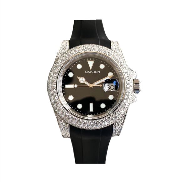 master design automatic mechanical men's watch, luxury diamond dial, large window calendar, comfortable rubber strap, sapphire glass, s, Slivery;brown
master design automatic mechanical men's watch, luxury diamond dial, large window calendar, comfortable rubber strap, sapphire glass, s, Slivery;brown