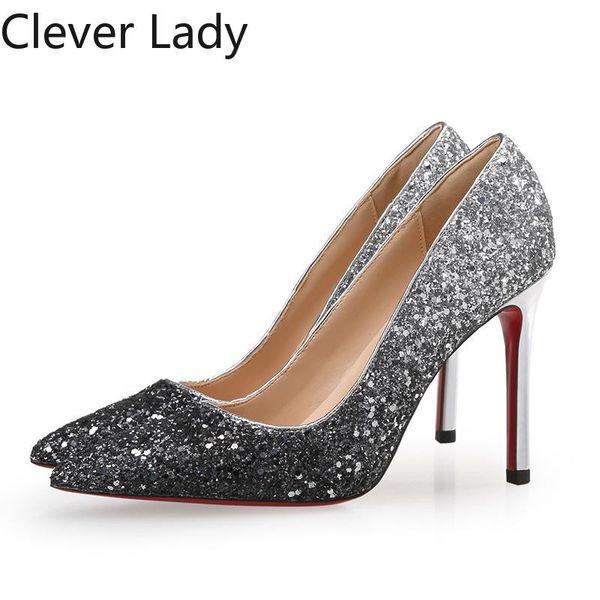 dress shoes clever lady 10cm pumps sequin pointed thin heeled 2021 fashion women crystal gradual bride banquet wedding, Black
dress shoes clever lady 10cm pumps sequin pointed thin heeled 2021 fashion women crystal gradual bride banquet wedding, Black