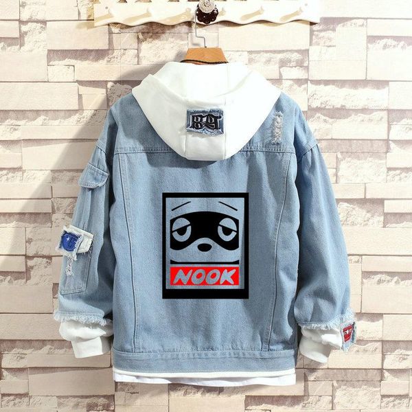 men's hoodies & sweatshirts animal crossing demin jacket streetwear men/women cute game 2021 fake two men and women coat, Black
men's hoodies & sweatshirts animal crossing demin jacket streetwear men/women cute game 2021 fake two men and women coat, Black